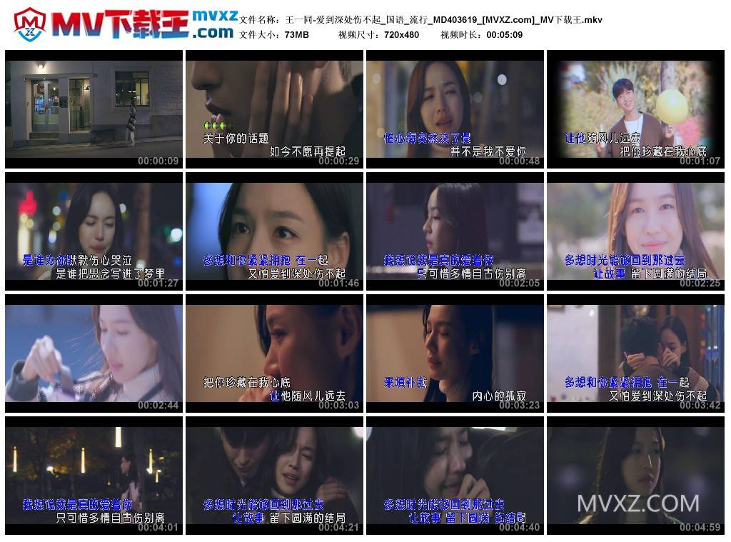 王一同-爱到深处伤不起_国语_流行_MD403619